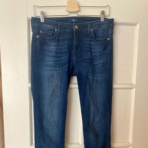 7 For All Mankind fringe jeans